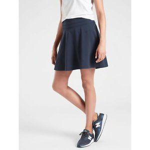 Athleta Everyday Skort Skirt Navy 6 UPF 50 EUC